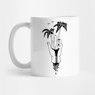 Tropical Hand Mug